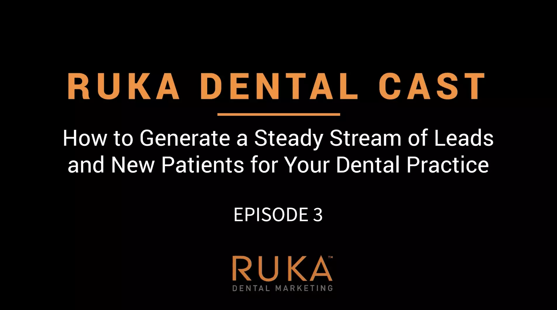 Generate steady stream of leads for dental practice.